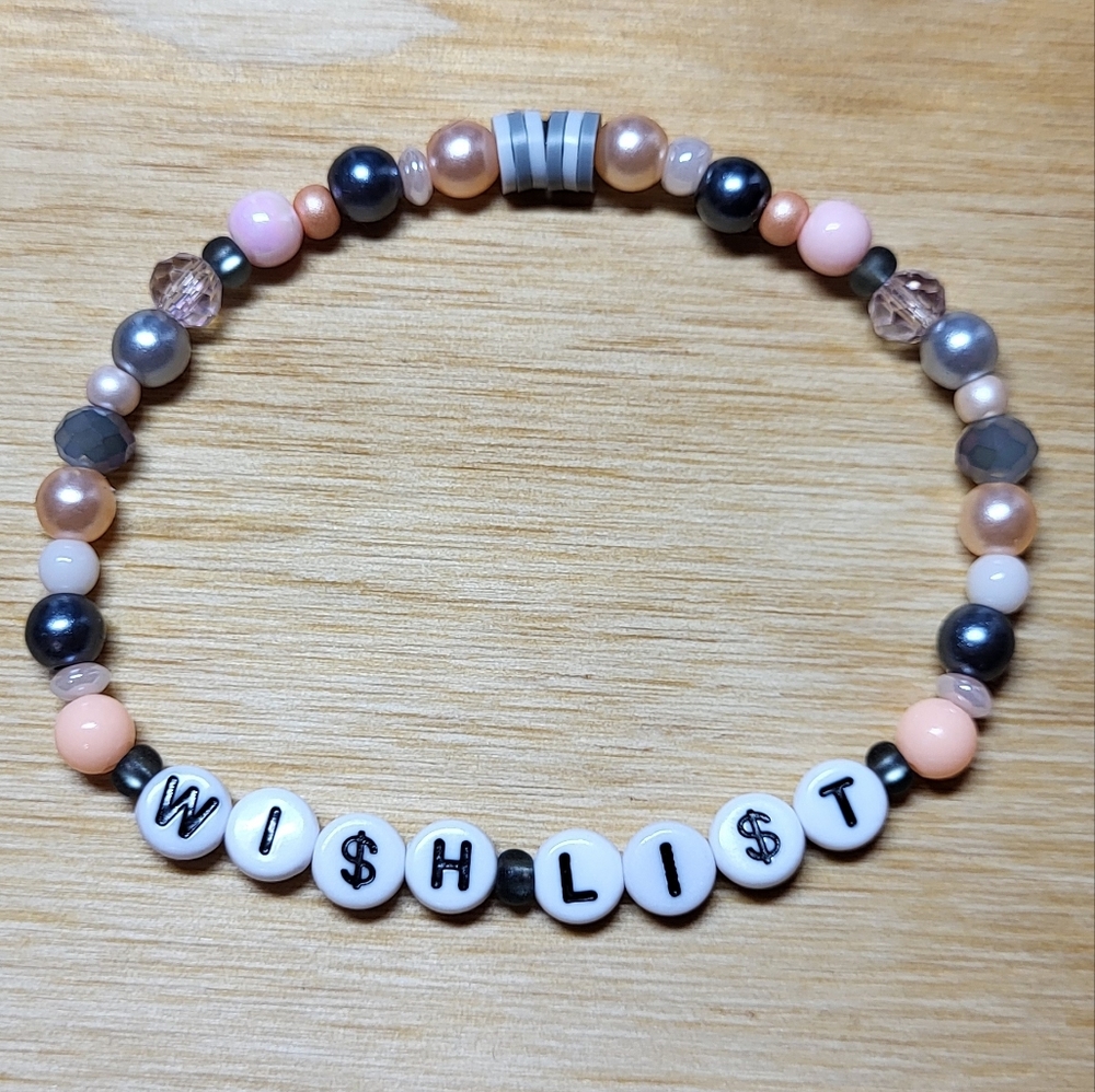 Wi$h Li$t- TLOAS Friendship Bracelet, Size 8"